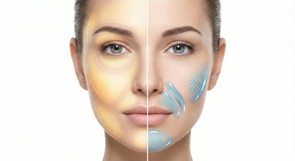 Comparison of fat grafting and dermal fillers for restoring facial volume after GLP-1 weight loss