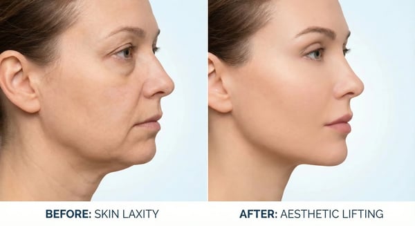 Skin tightening and lifting to address sagging caused by rapid GLP-1 weight loss
