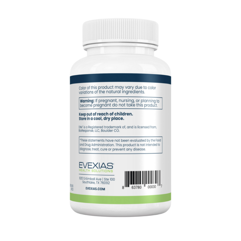 EVEXIAS_DIM_150MG_60_Bottle_Warning_Nutra_Label_vJUL2023-768x768